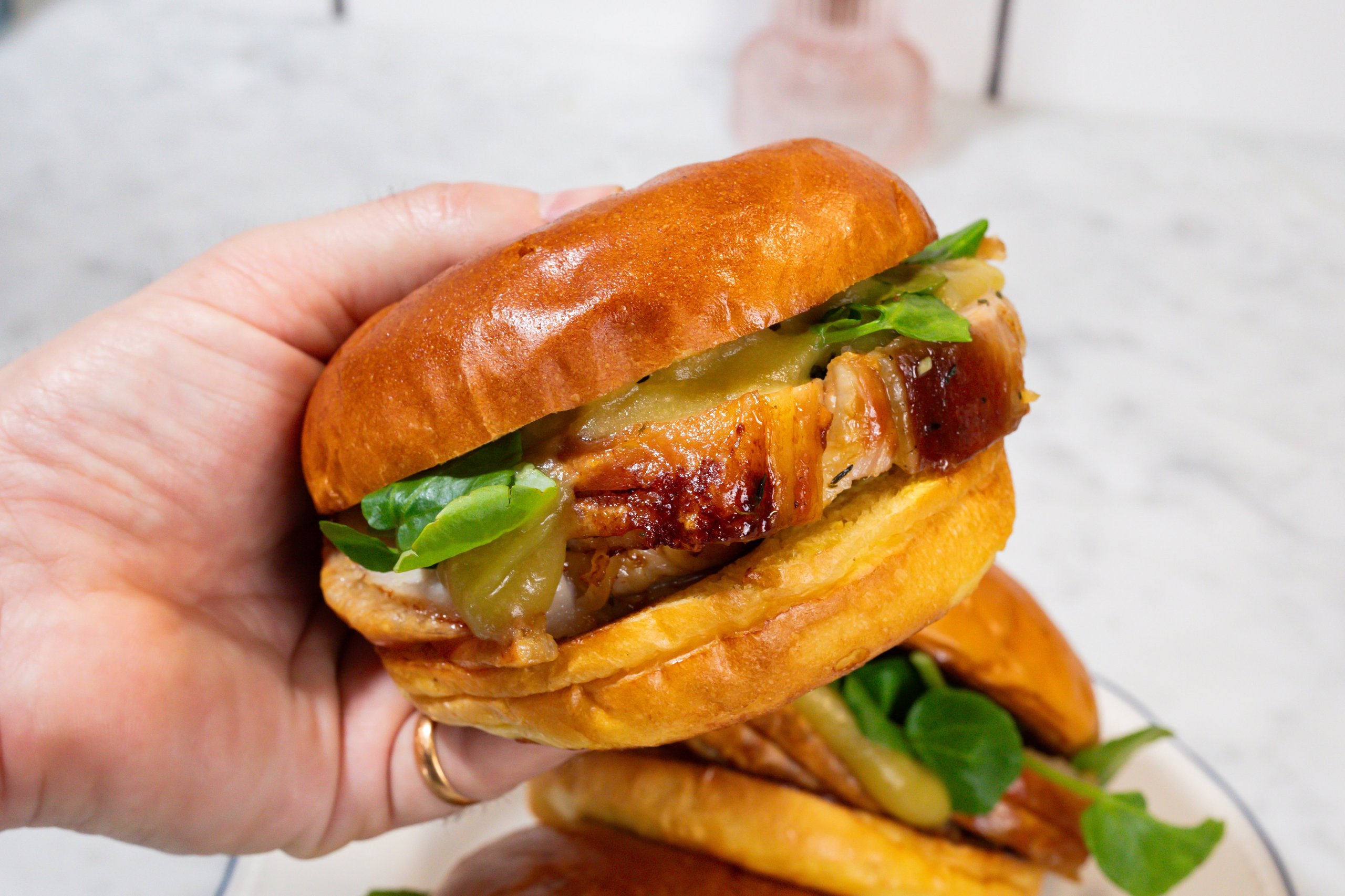 Airfryer Hog Roast Buns