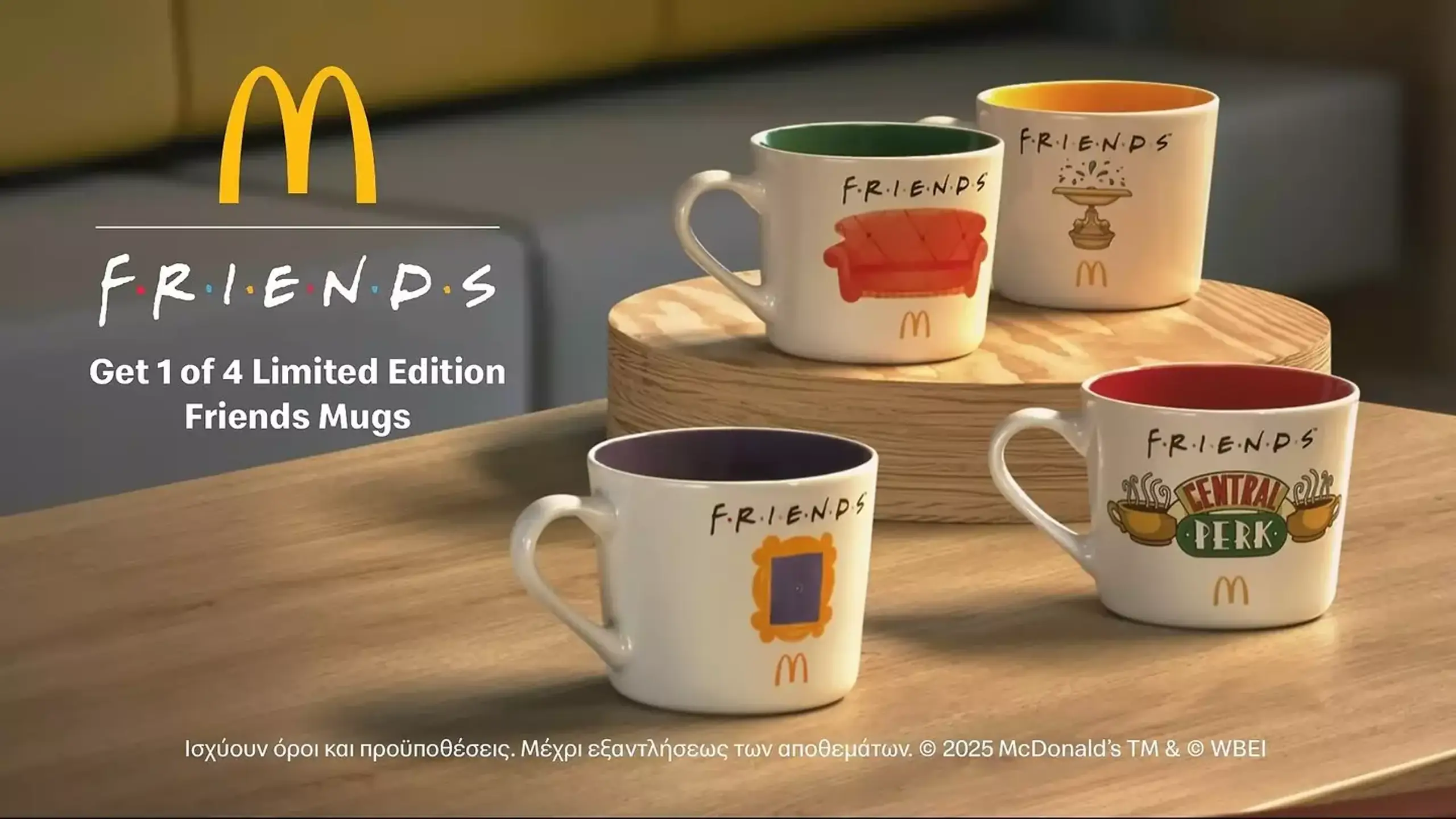 McDonald’s has dropped 'Friends' mugs — here's how to get one