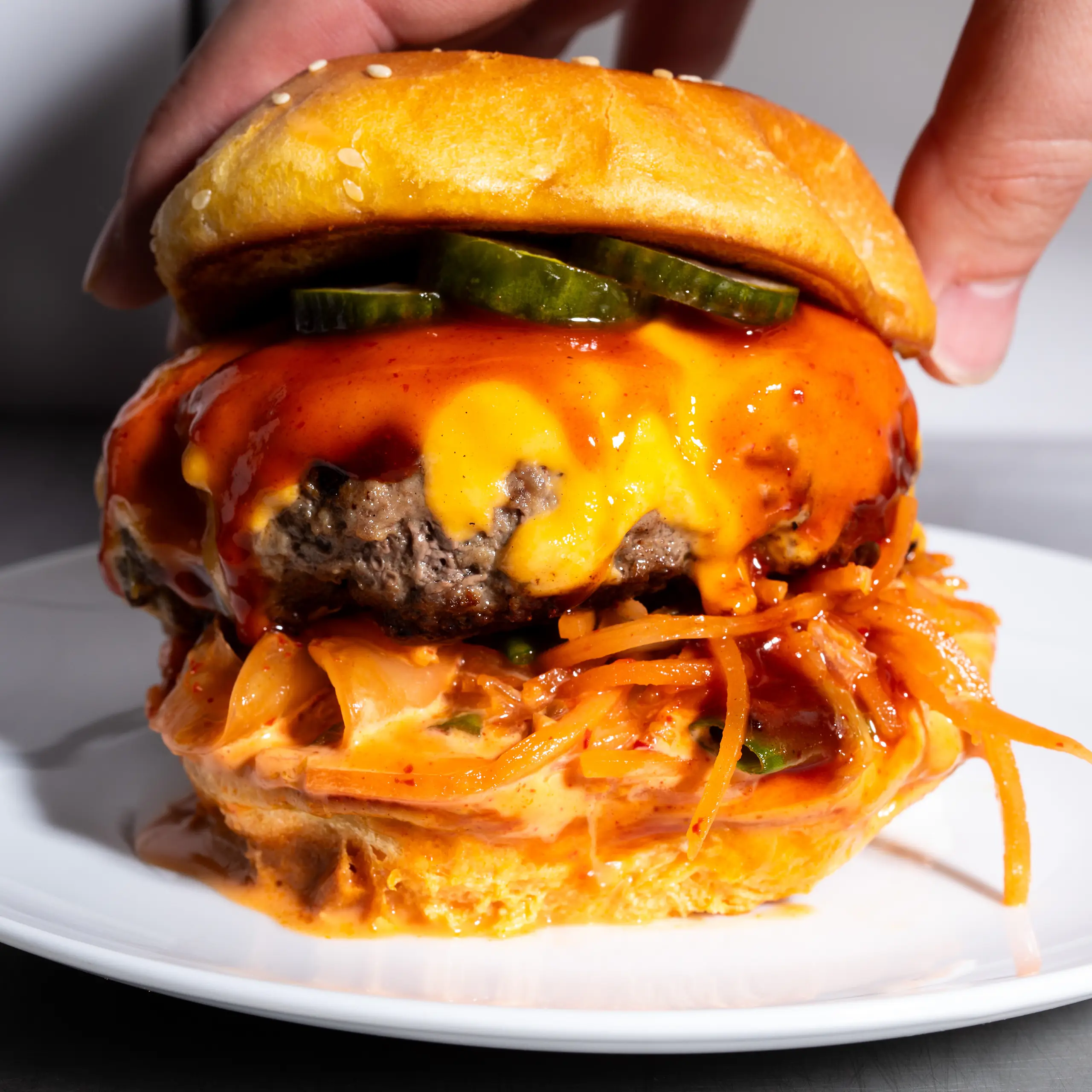 Korean Beef Burger