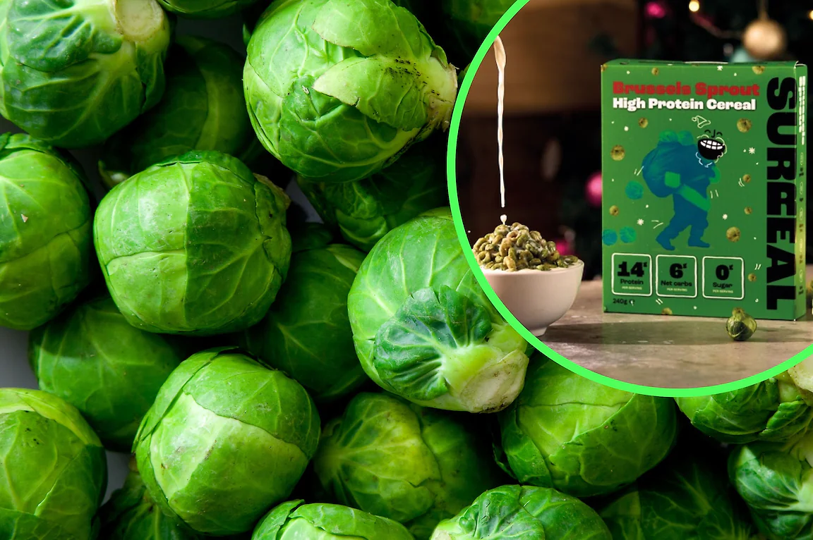 You can now buy brussels sprout cereal in time for Christmas
