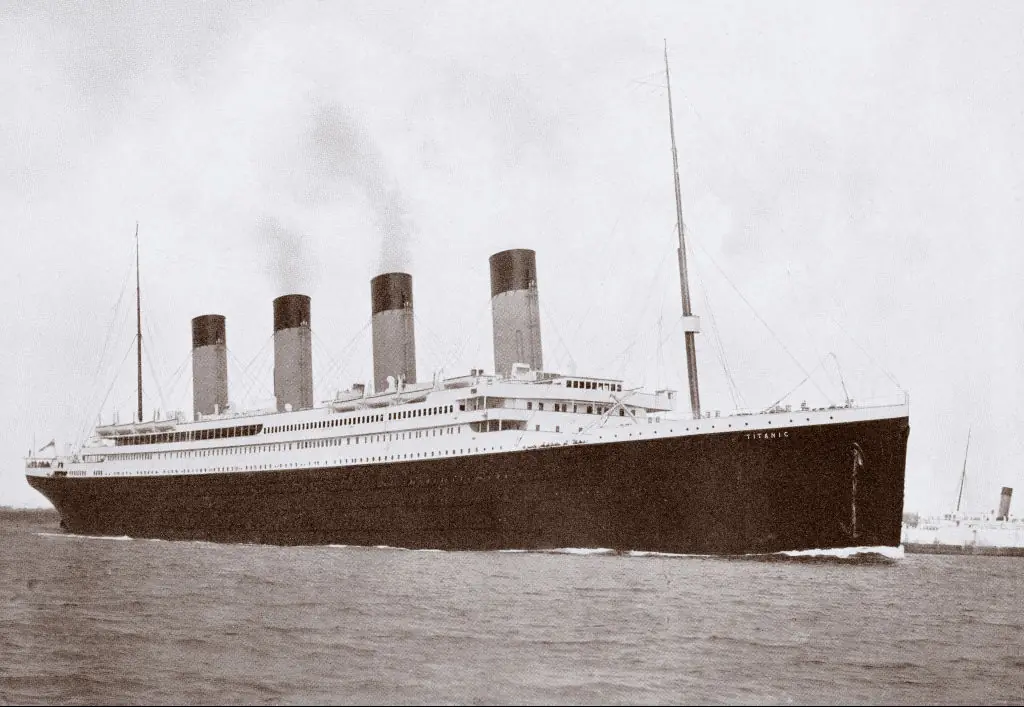 The Titanic sank on April 15, 1912. Credit: UniversalImagesGroup/Getty