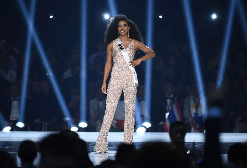 Cheslie Kryst was crowned Miss USA on May 2, 2019. Credit: FOX / Getty