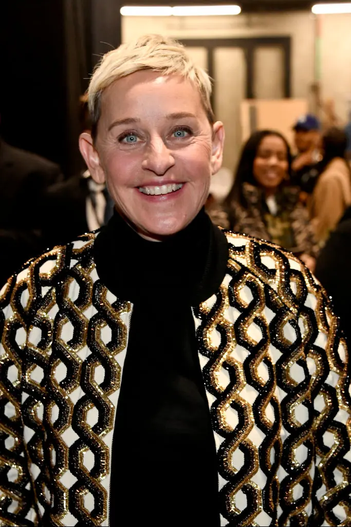 Ellen Degeneres filmed the final episode of The Ellen Degeneres Show in May 2022. Credit: Frazer Harrison / Getty
