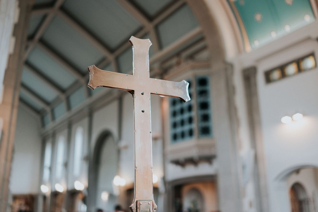 The pastor announced his wife's death in church. Credit: James Brokensha Photography/Getty Images 