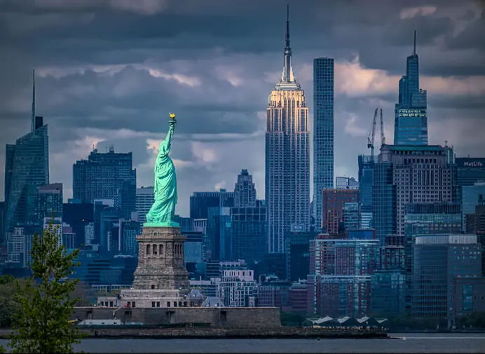 The portal allows those in Ireland to get a glimpse at NYC. Credit: Diana Robinson Photography/Getty