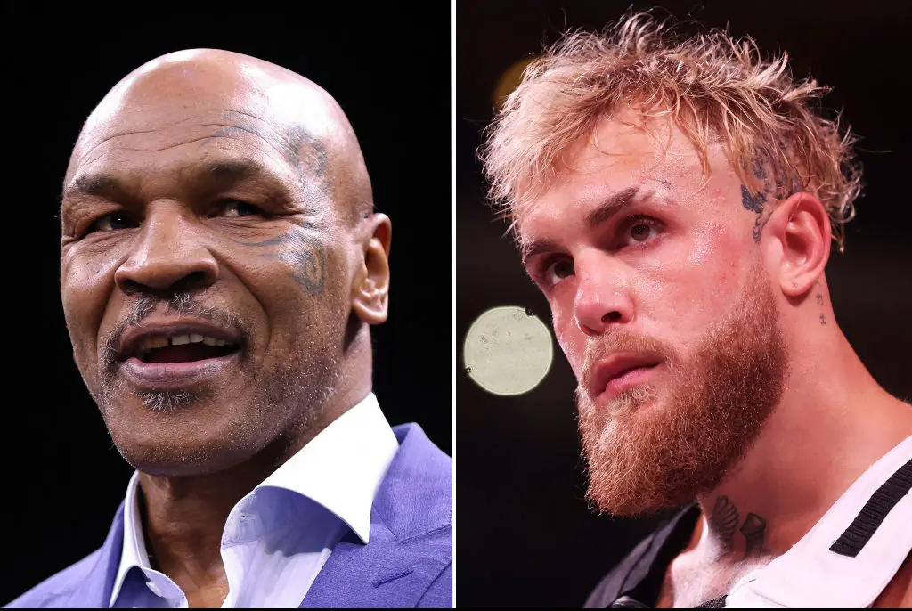 Tyson and Paul are scheduled to fight on July 20. Credit: Christian Petersen/Getty