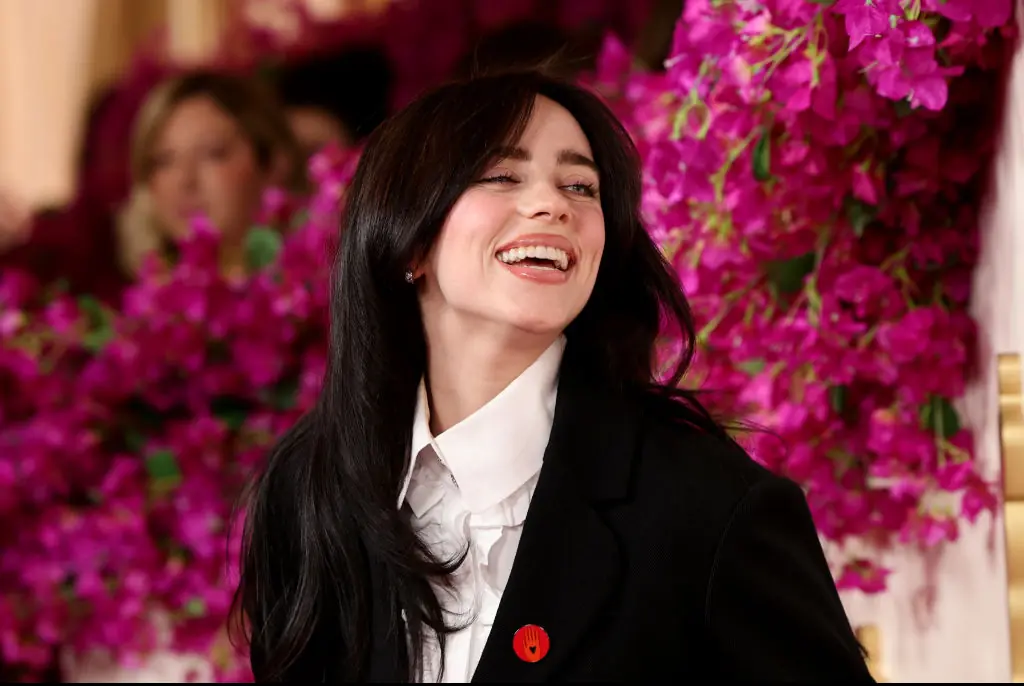 Eilish previously said that she's "attracted" to women. Credit: Arturo Holmes/Getty