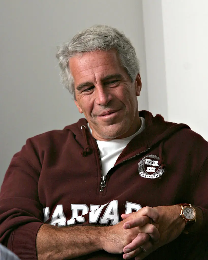 The book features the names of Epstein's associates. Credit: Rick Friedman/Getty