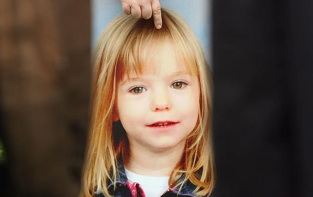 Madeleine was just three years old when she disappeared. Credit: Peter Macdiarmid/Getty Images