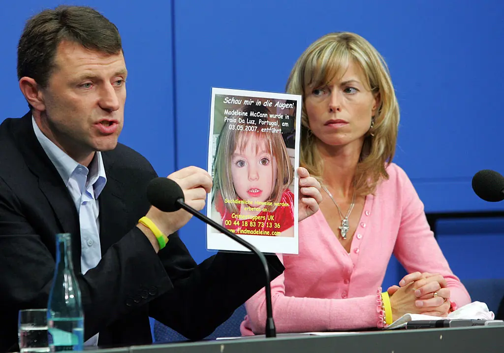 Kate and Gerry McCann have held out hope for new leads on Madeleine's disappearance. Credit: Miguel Villagran/Getty Images