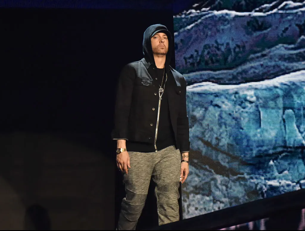 Eminem. Credit:	Kevin Mazur / Getty