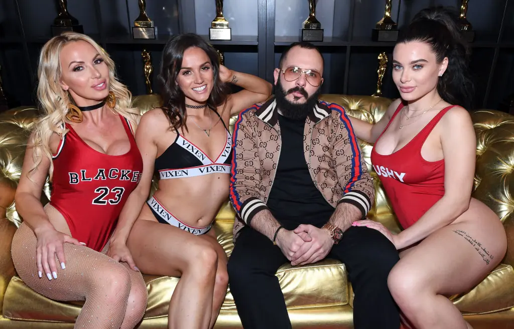 Lana Rhoades (left). Credit: Ethan Miller / Getty 