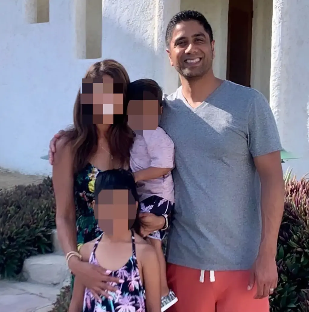 The family miraculously survived. Credit: Facebook