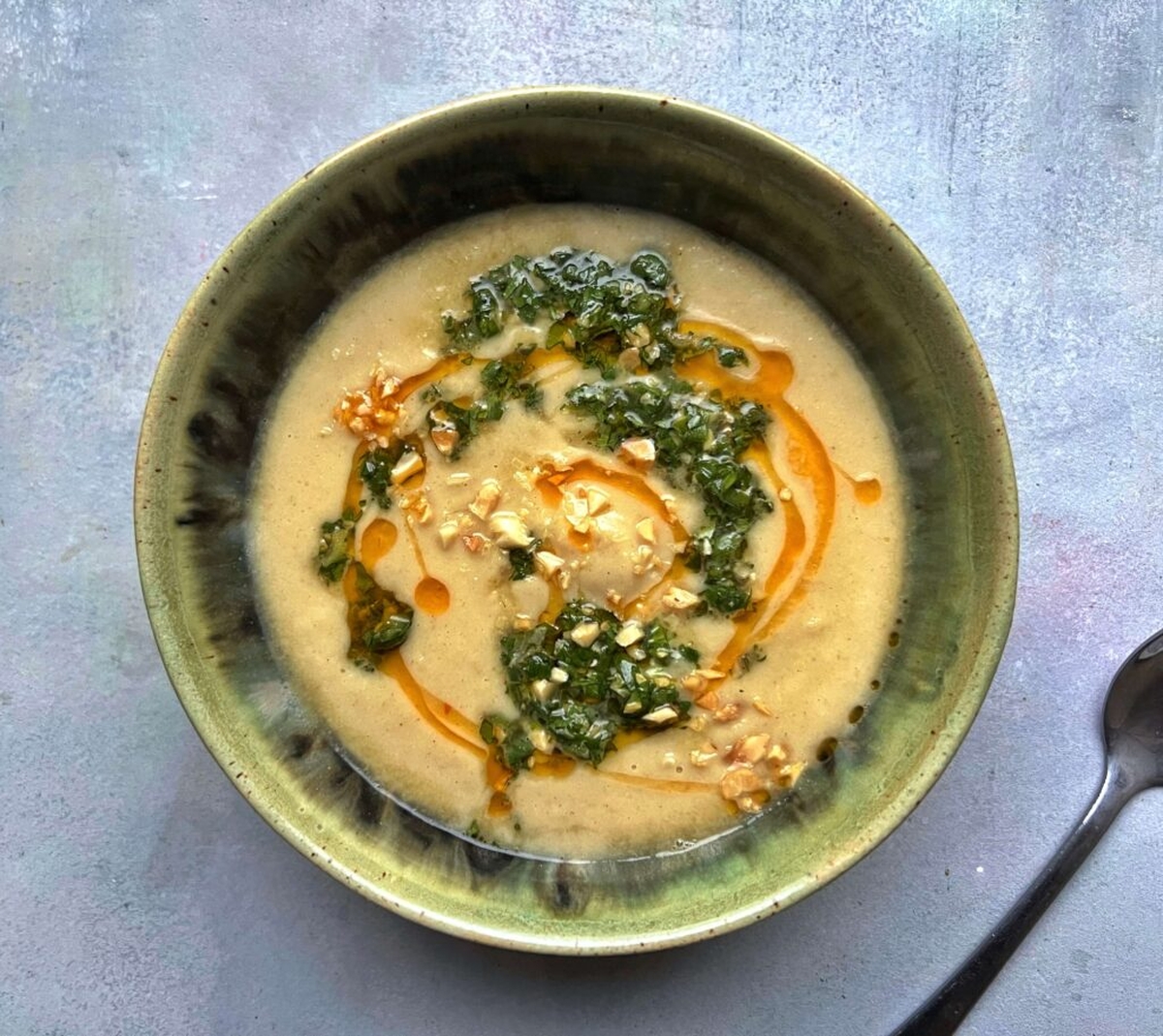 Vegan Thai Cauliflower Soup