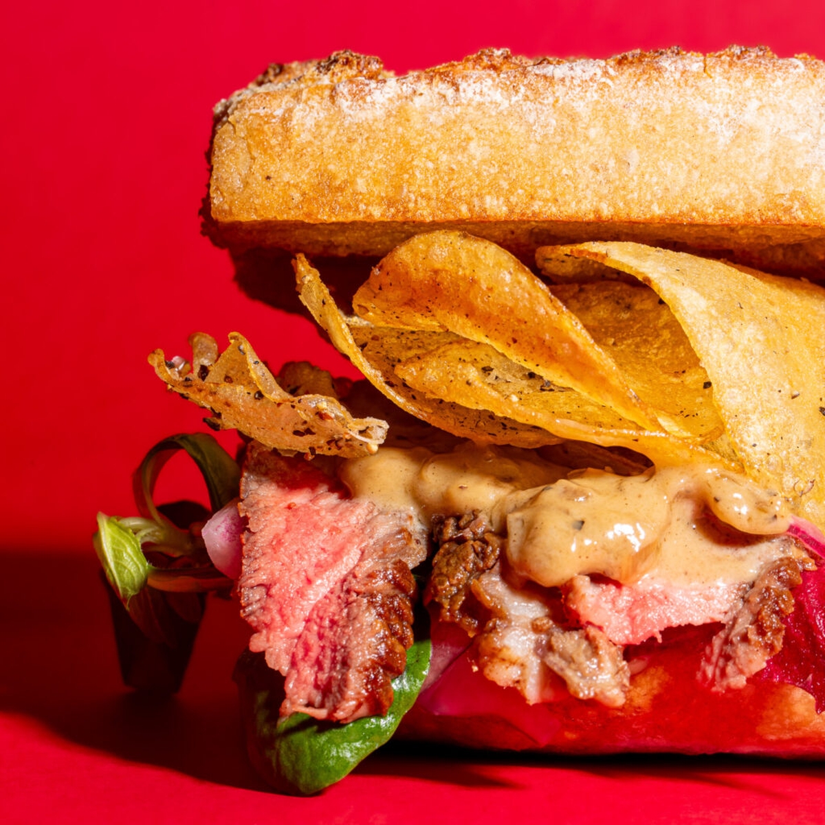 Steak &#038; Crisp Sandwich