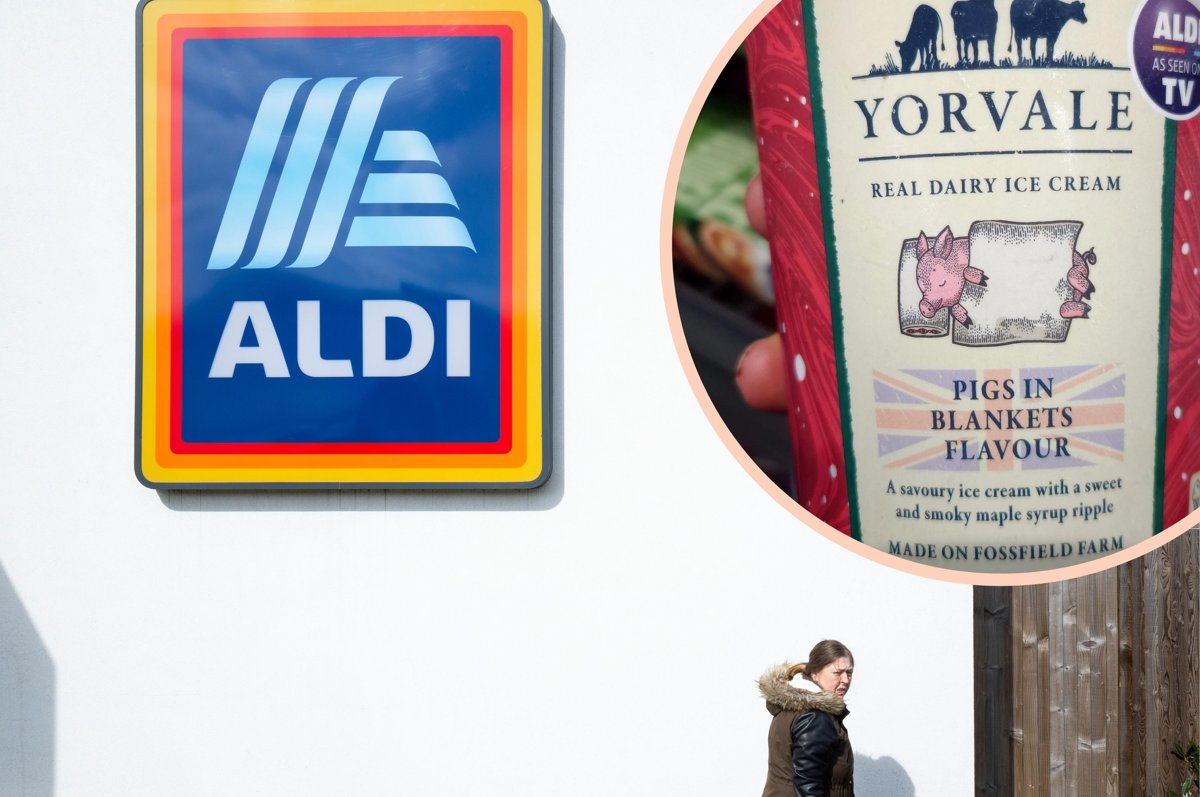 Aldis Christmas Secrets Christmas Pigs in blankets ice cream drops