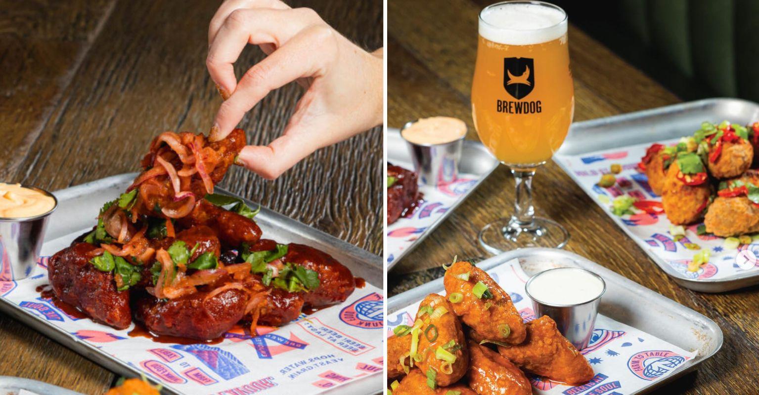 BrewDog and THIS launch first skinon vegan chicken wings