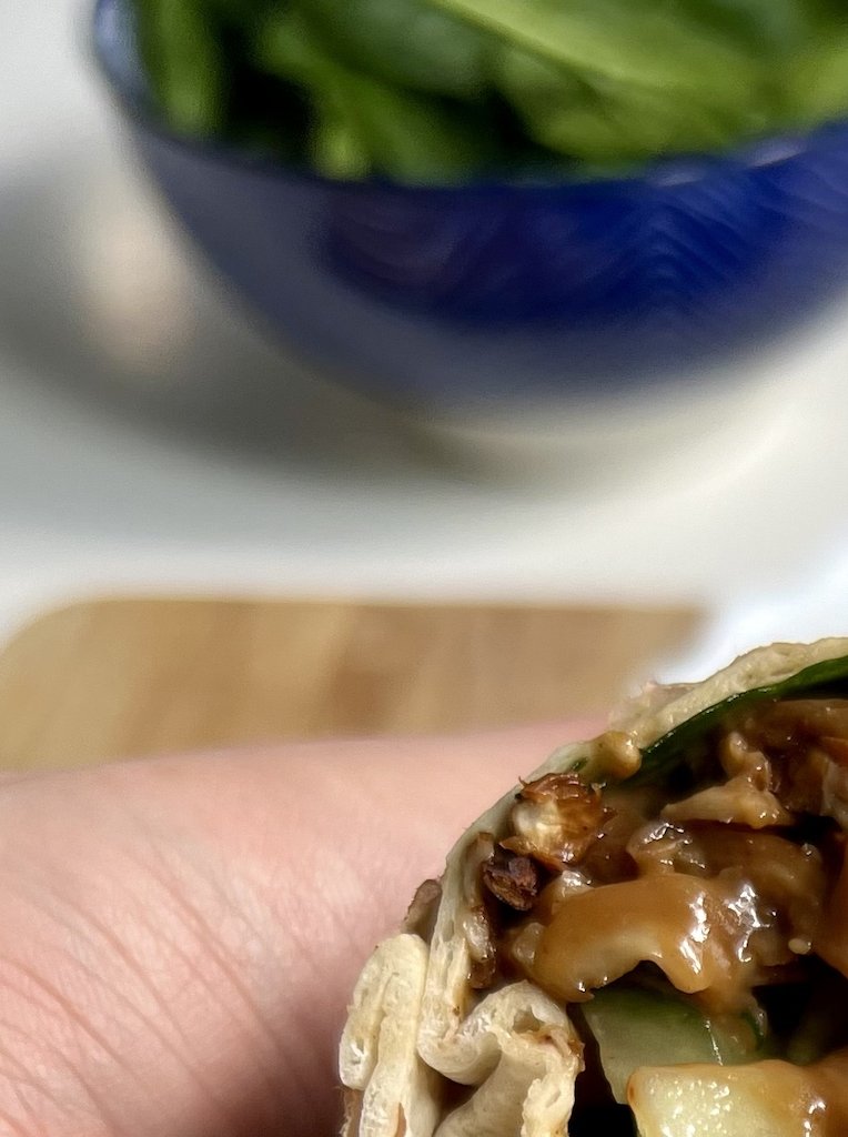 Hoisin Mushroom Wrap