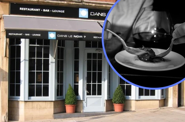 Twisted tries: An actual blind date at London’s pitch black restaurant