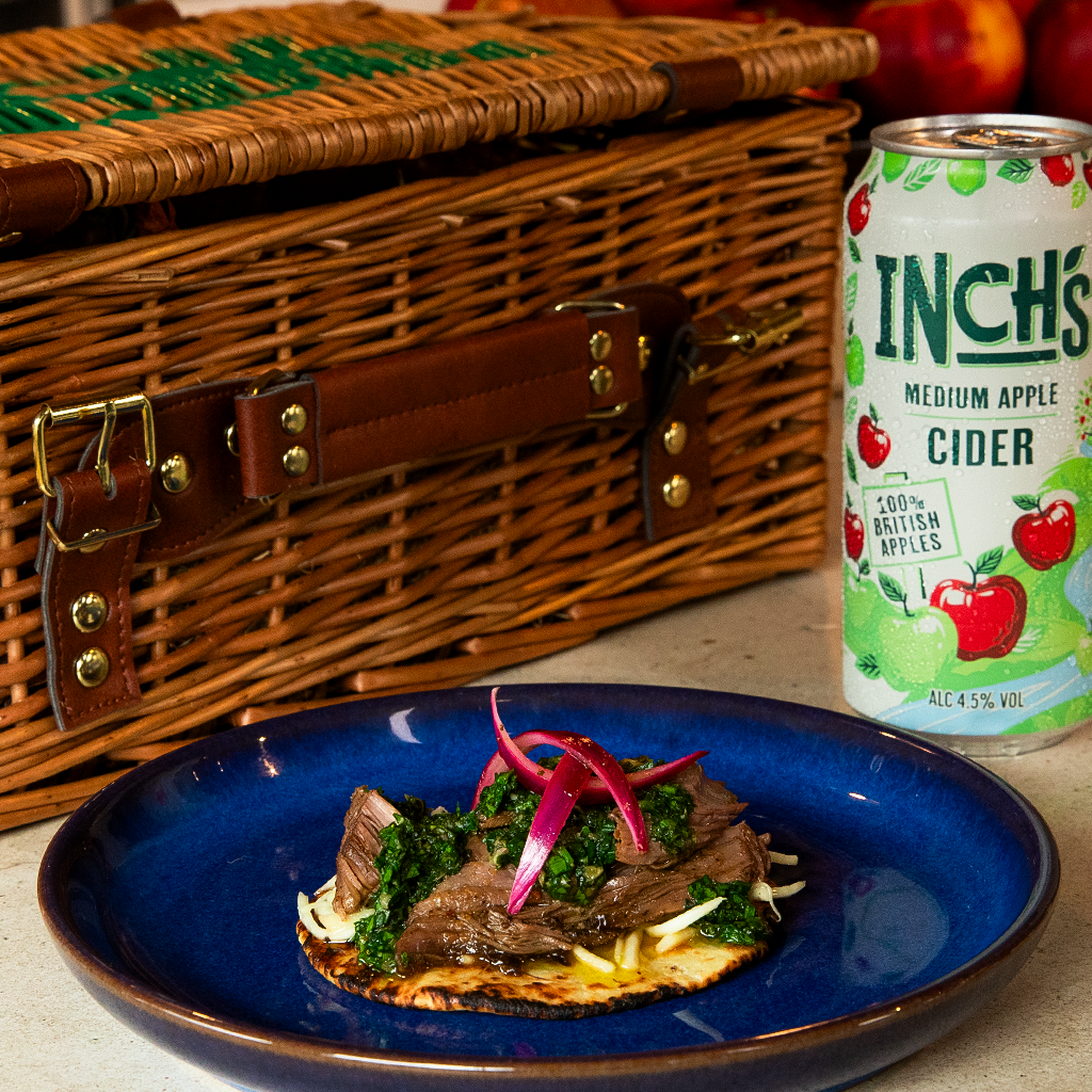 Inch's Apple Cider Braised Lamb Tacos