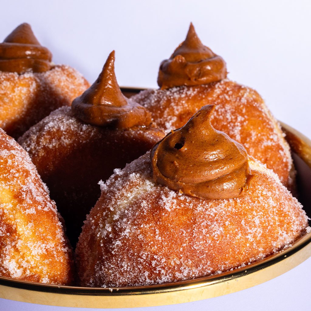 Miso Sticky Toffee Pudding Doughnuts