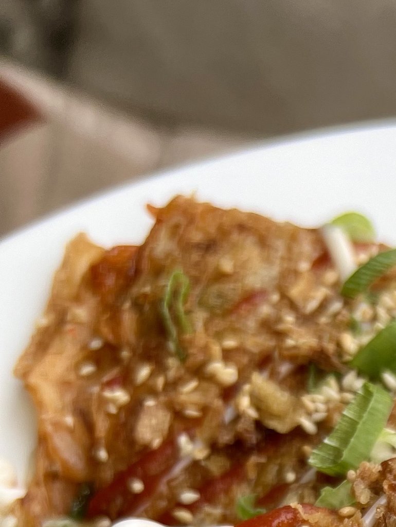 Kimchi and Cheese Stuffed Pancakes