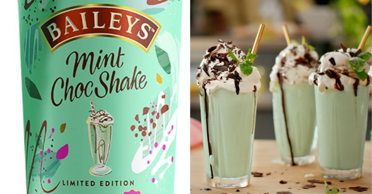 Baileys is bringing new Mint Chocolate Shake flavour lands in UK