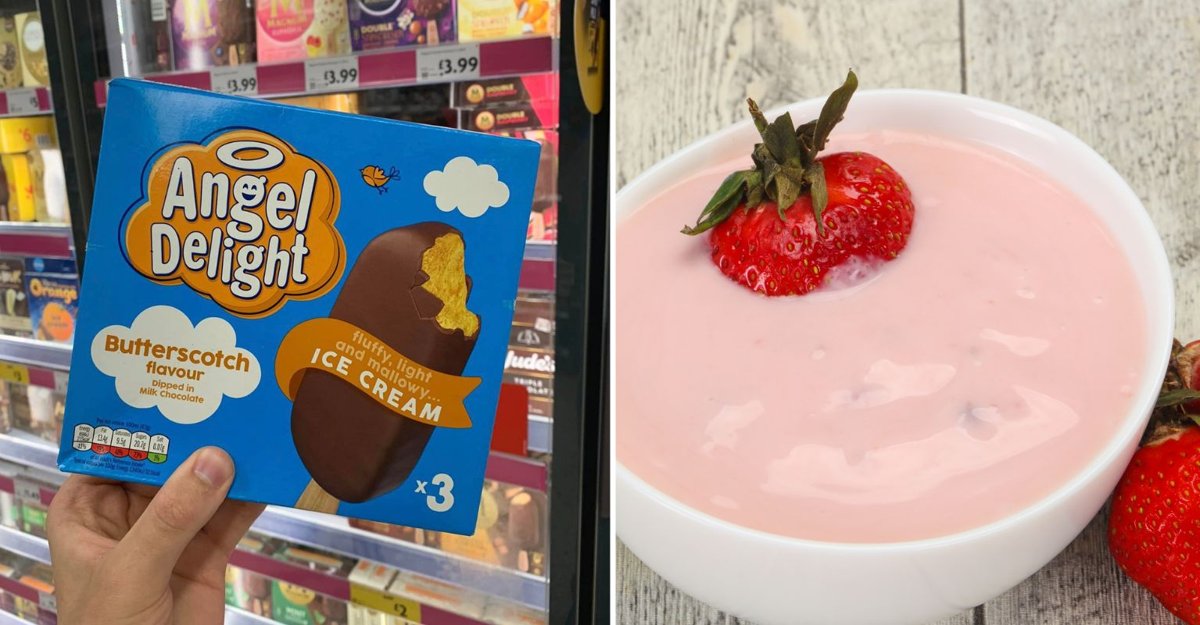 You can now get Angel Delight ice cream sticks in Morrisons UK