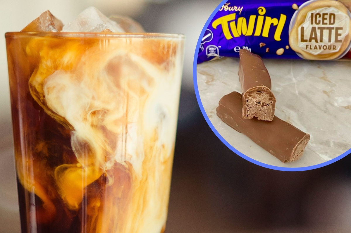 You can now get iced latte flavoured Cadbury Twirl chocolate bars