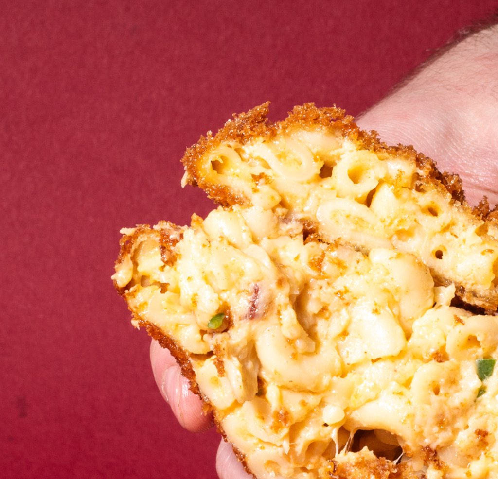 Mac and Cheese Grilled Cheese