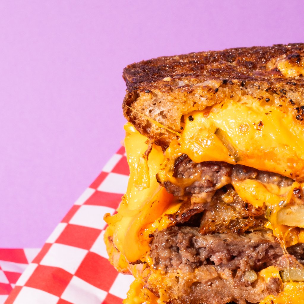 Big Mac Patty Melt