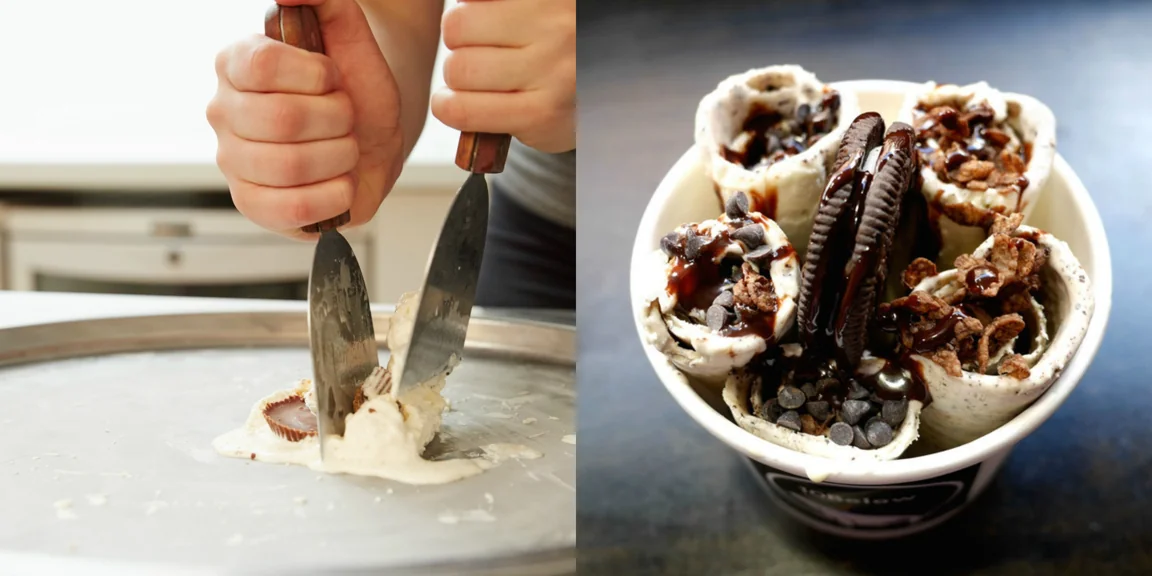 Check Out The Ice Cream Roll, The Newest Food Trend