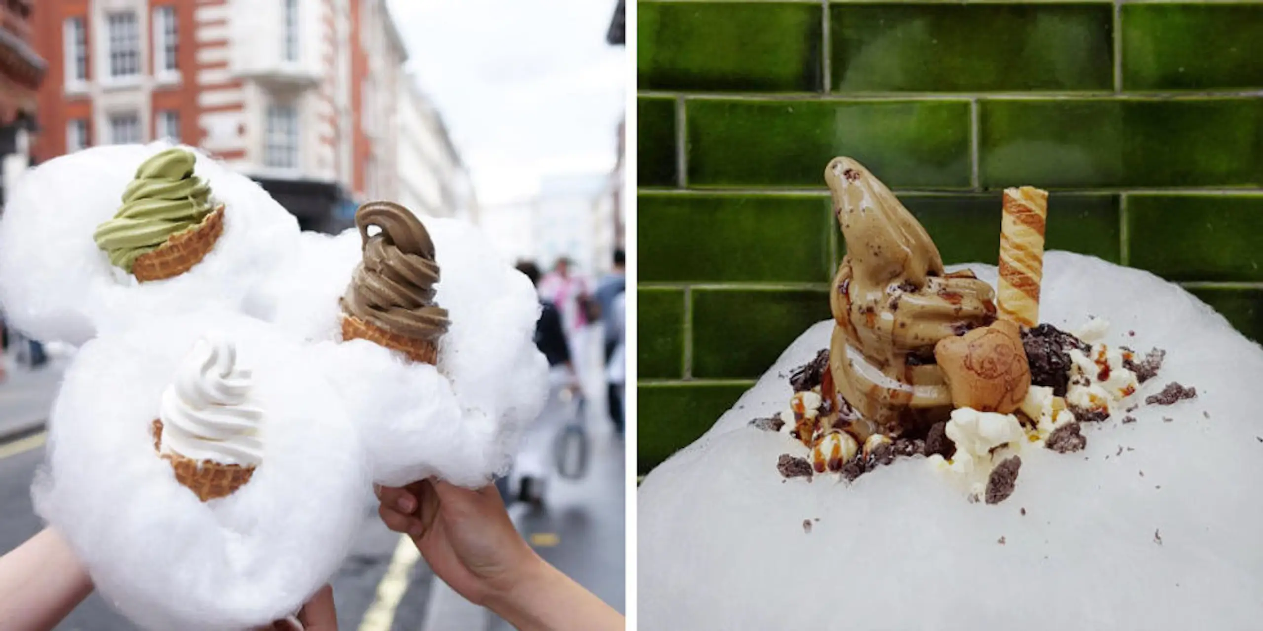 Candyfloss Cloud Ice Cream Cones Are Now A Thing