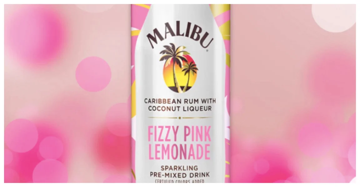 Malibu just released pink lemonade cocktail and it’s the drink of the summer