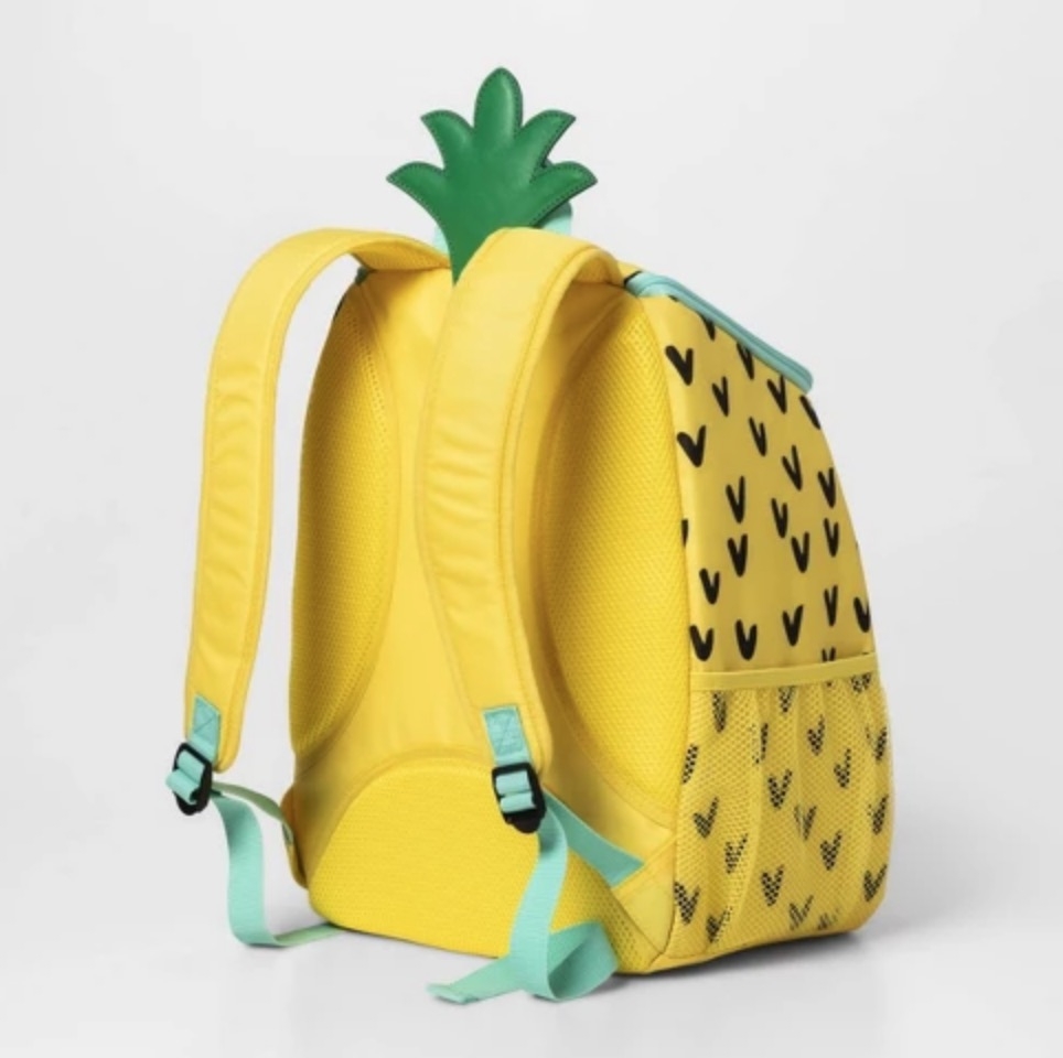 Pineapple backpack from Target.