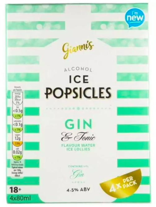 Aldi alcoholic lollies