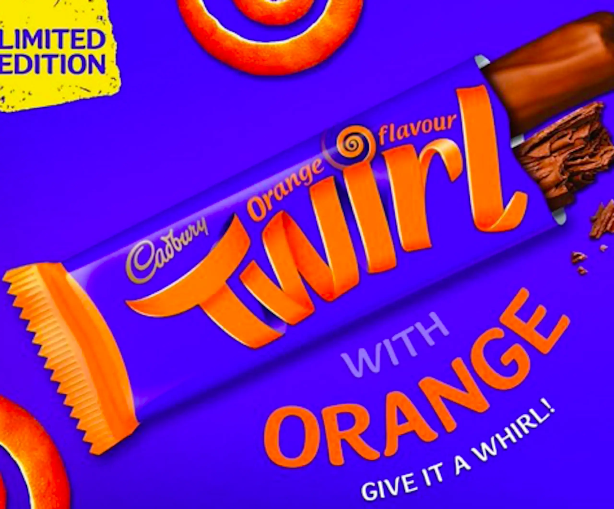 Cadbury is bringing out a chocolate orange Twirl