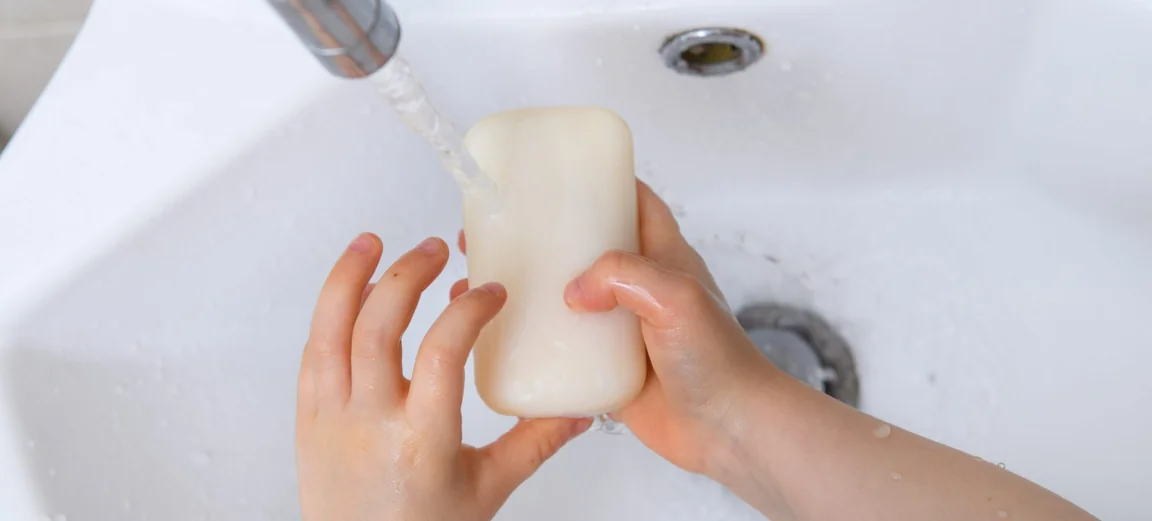 Woman shocked to discover “bar of soap” she’s been using to wash her hands is actually cheese