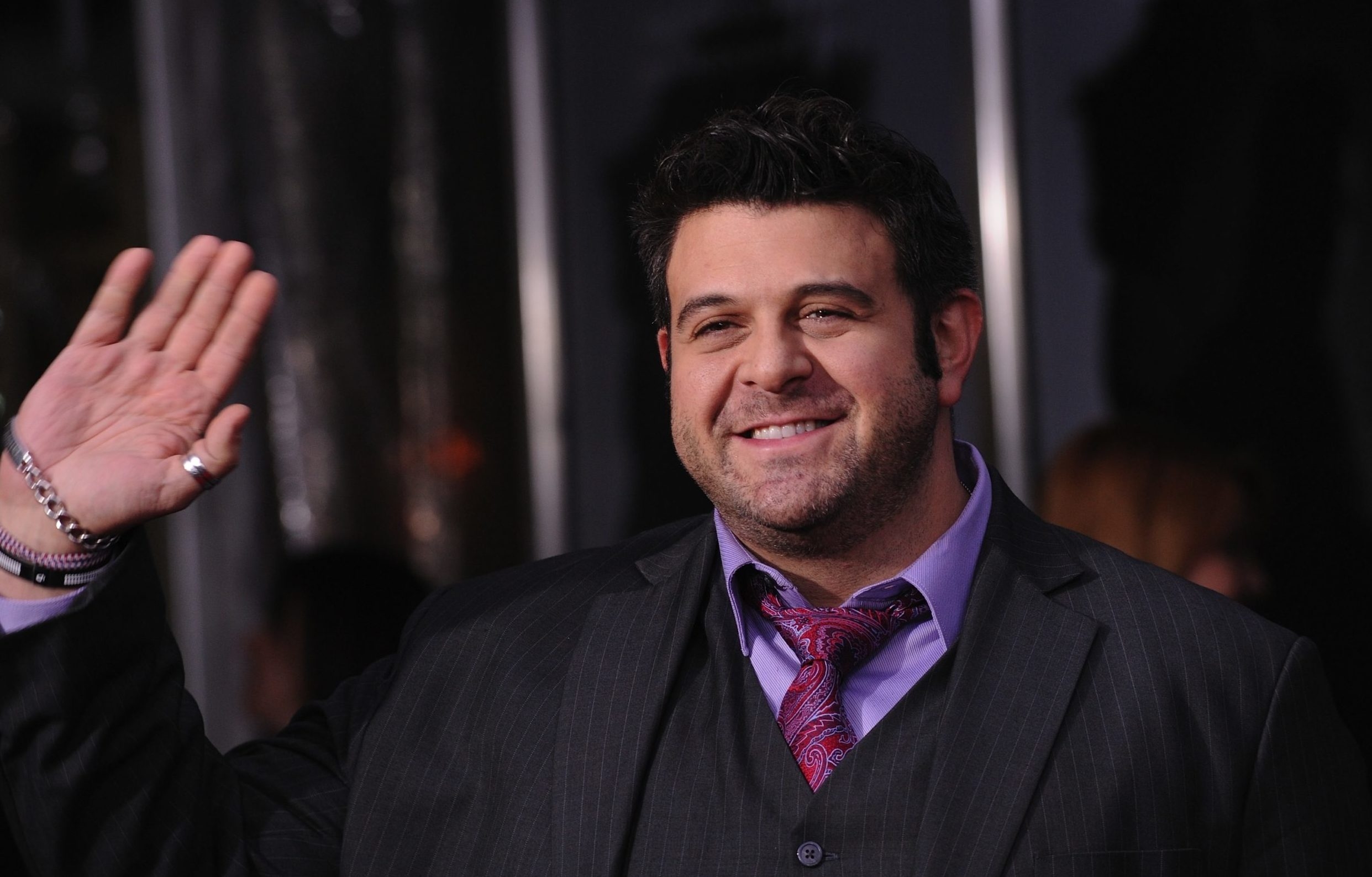 Adam Richman attending the New York Premiere of 'The Girl With the Dragon Tattoo' held at the Ziegfeld Theatre in New York City on December 14, 2011.