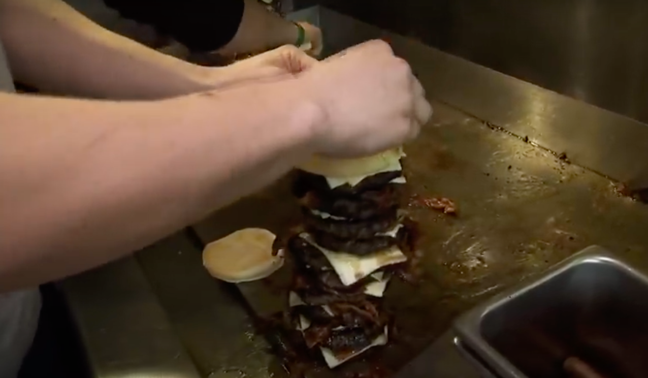 Man v. Food best episodes burger challenge