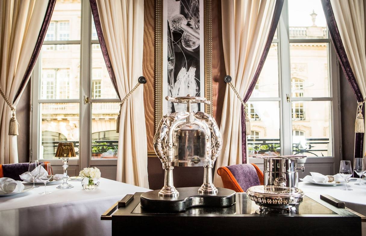 Le Pressoir D'Argent holds two Michelin stars (Credit: Gordon Ramsay Restaurants)