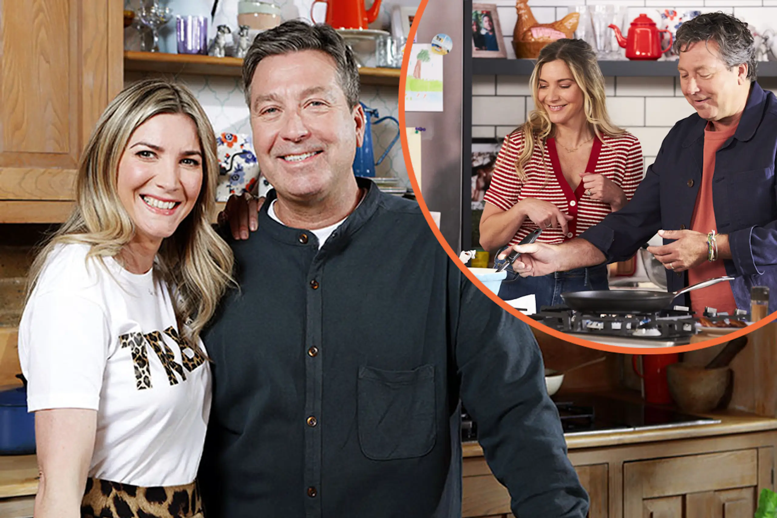Where is John and Lisa’s Weekend Kitchen filmed? Lisa Faulkner sets the record straight