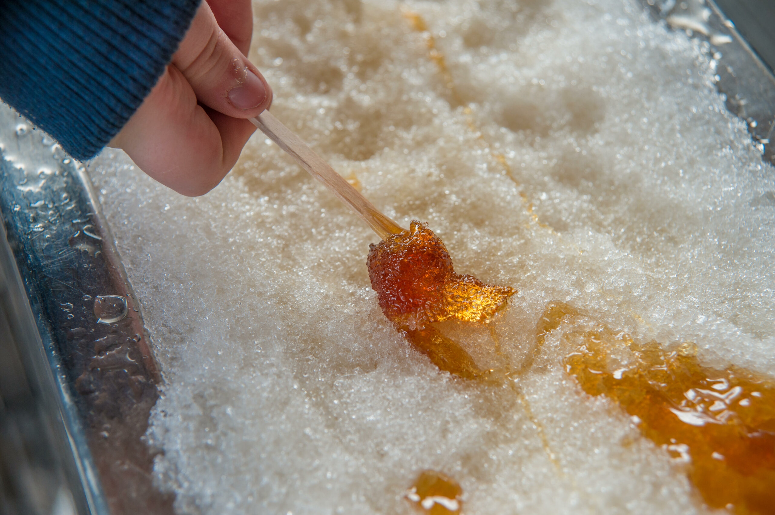 Maple taffy Canada