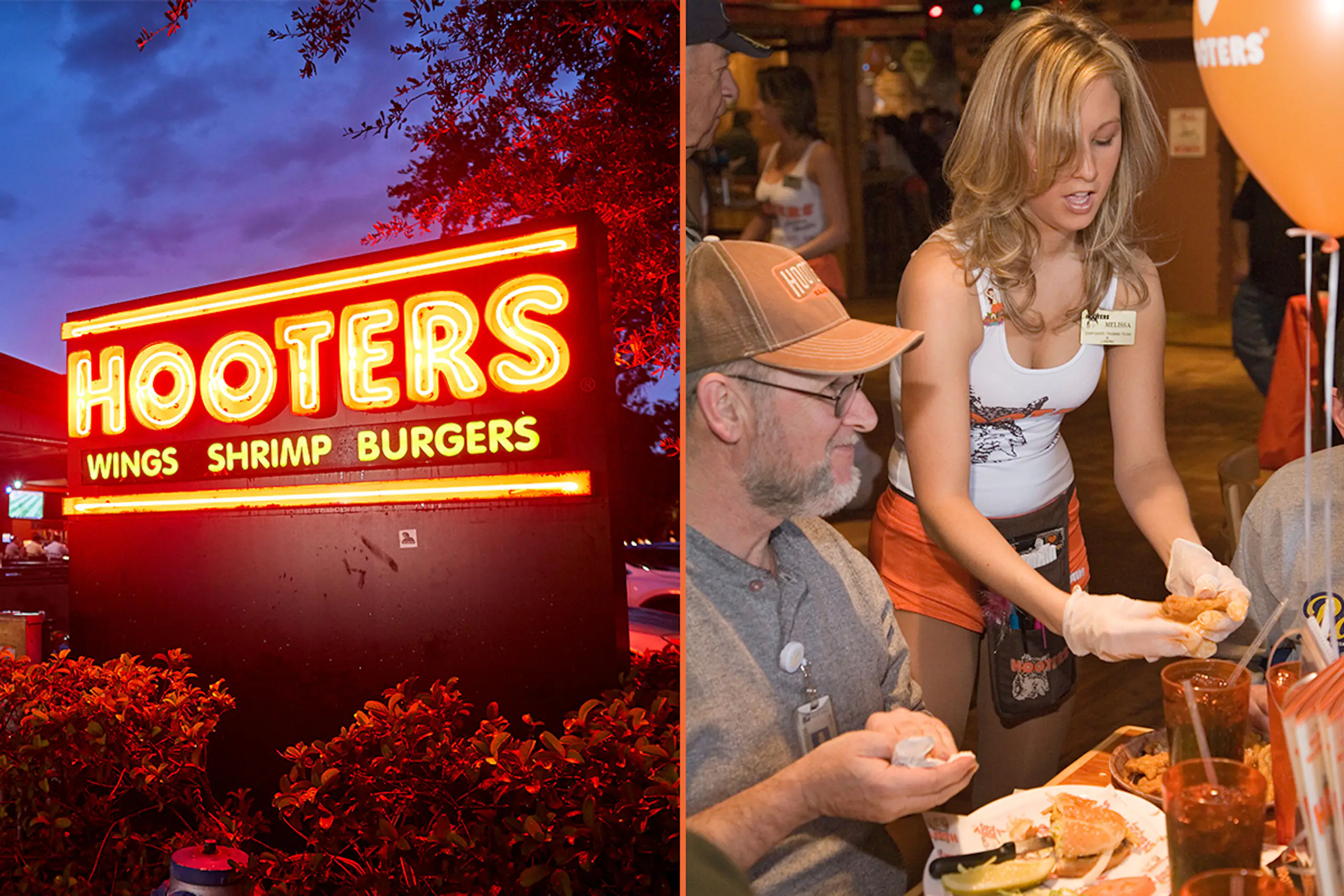 How did Hooters restaurants start and what happened to Hooters Air?