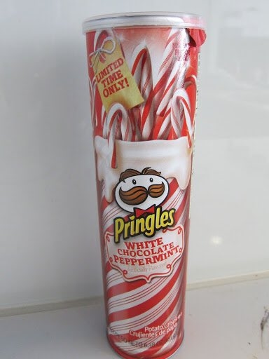 white chocolate pringles