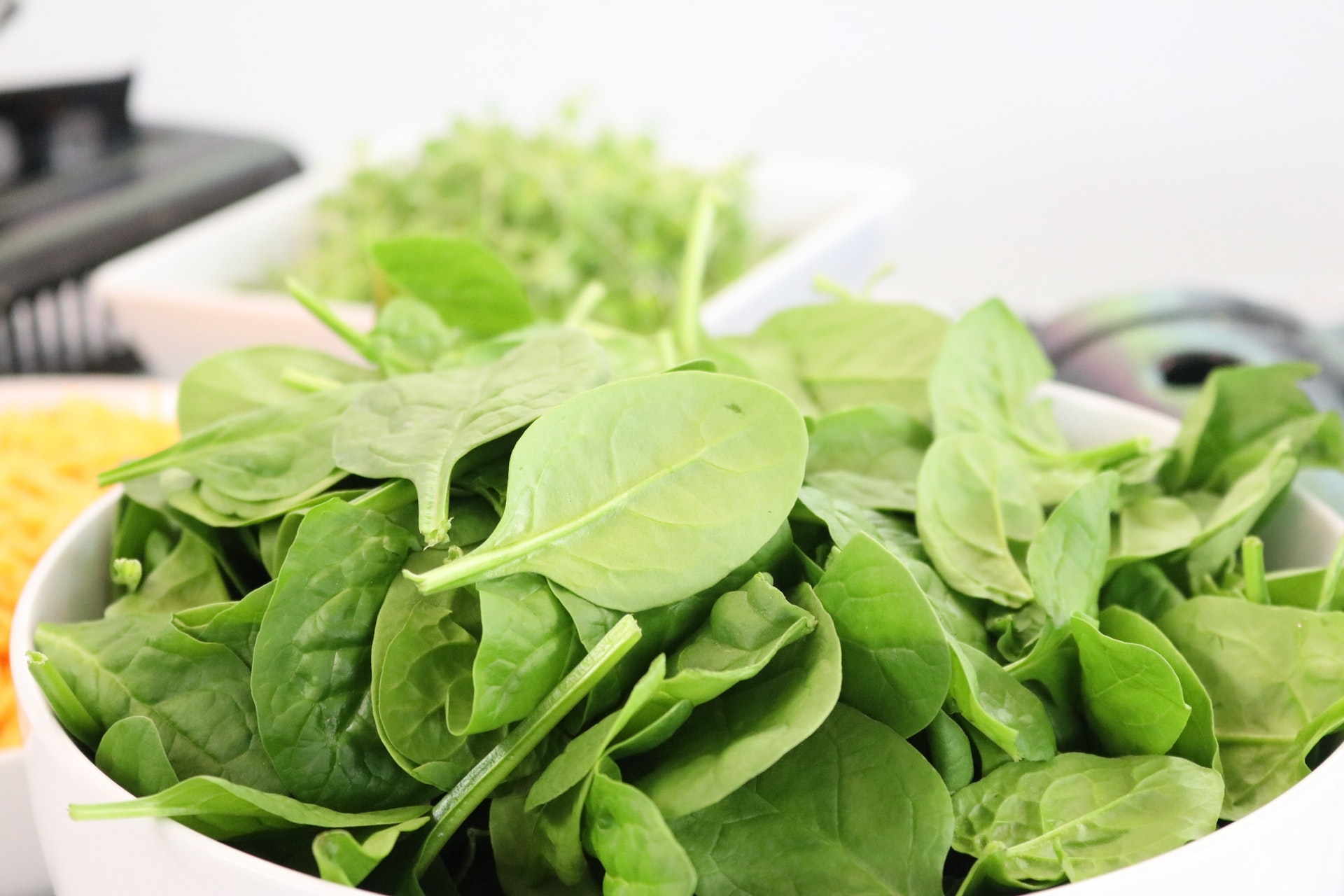 Leafy green vegetables microwave 