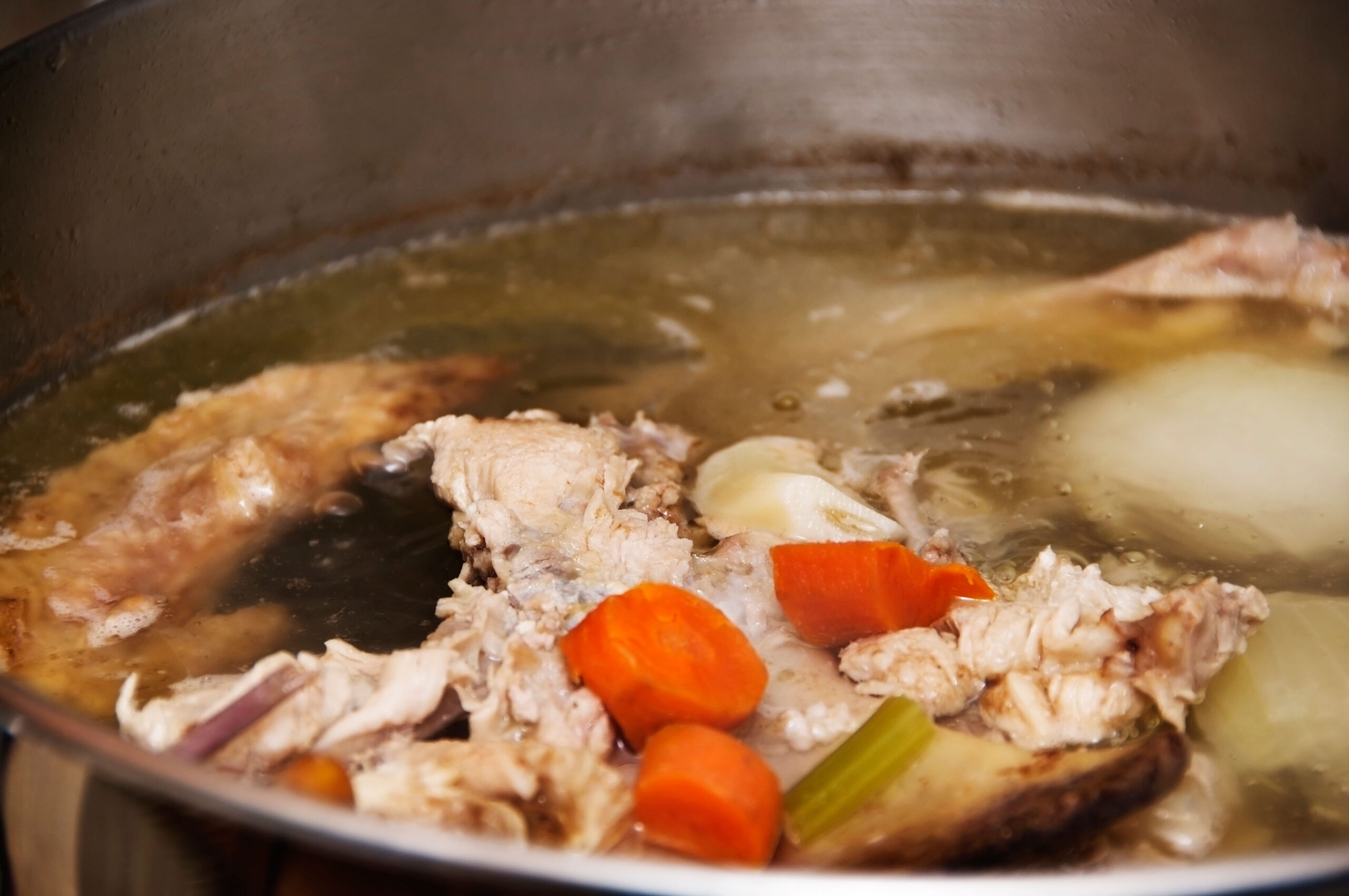 turkey stock Christmas leftovers