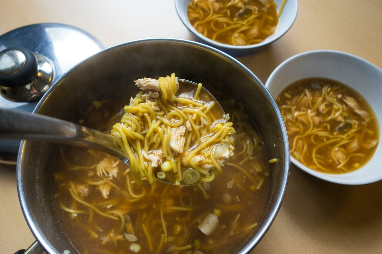 You can now slurp noodles made from salmon sashimi at a restaurant in Singapore