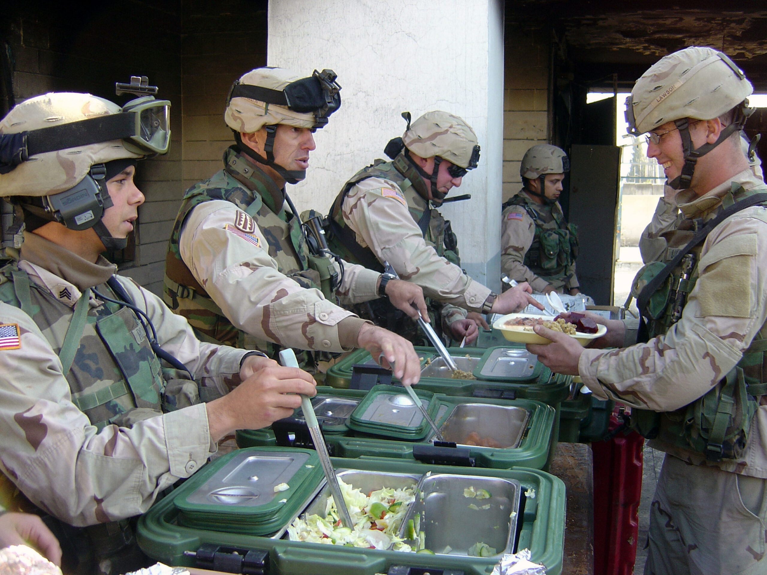 American army food