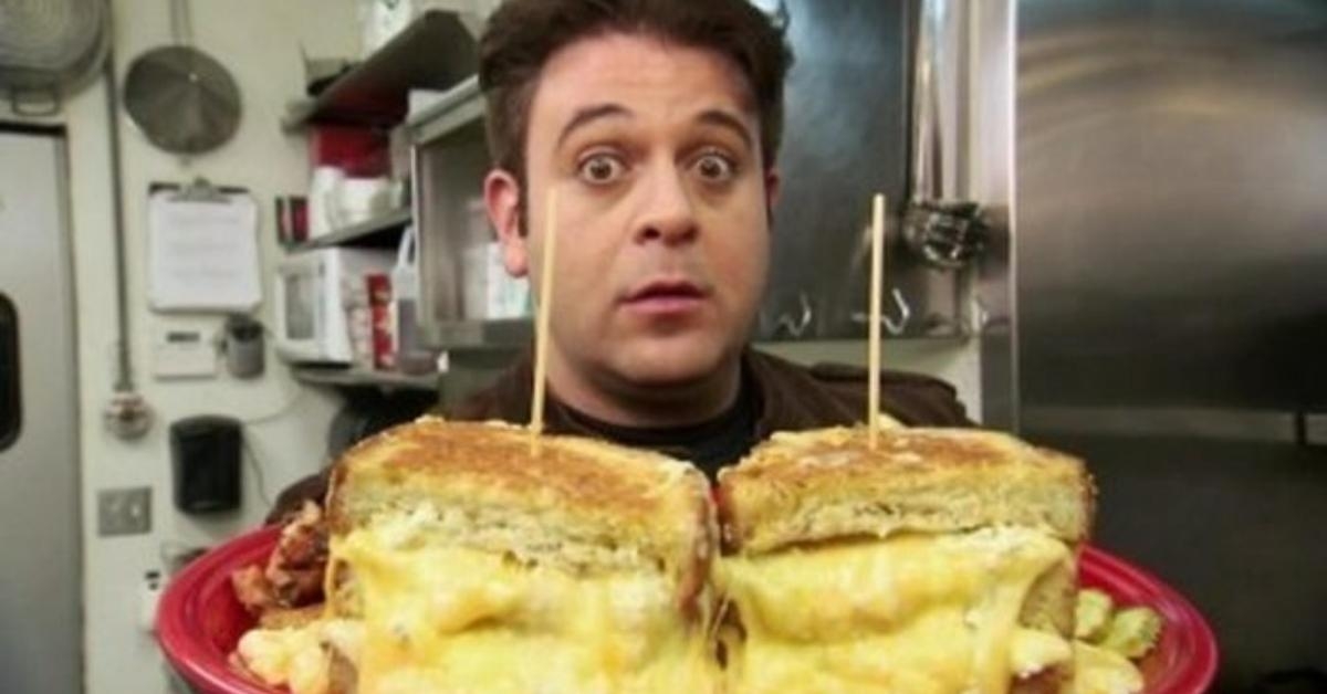 Adam Richman Man v. Food eating challenges